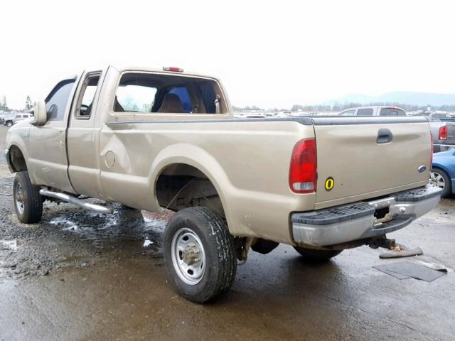 1FTSX31F3XEC86562 - 1999 FORD F350 SRW S GOLD photo 3