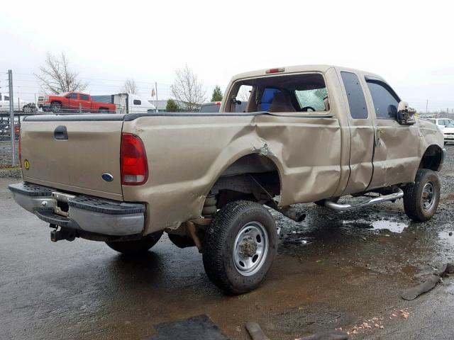 1FTSX31F3XEC86562 - 1999 FORD F350 SRW S GOLD photo 4