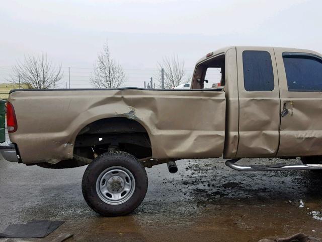 1FTSX31F3XEC86562 - 1999 FORD F350 SRW S GOLD photo 9