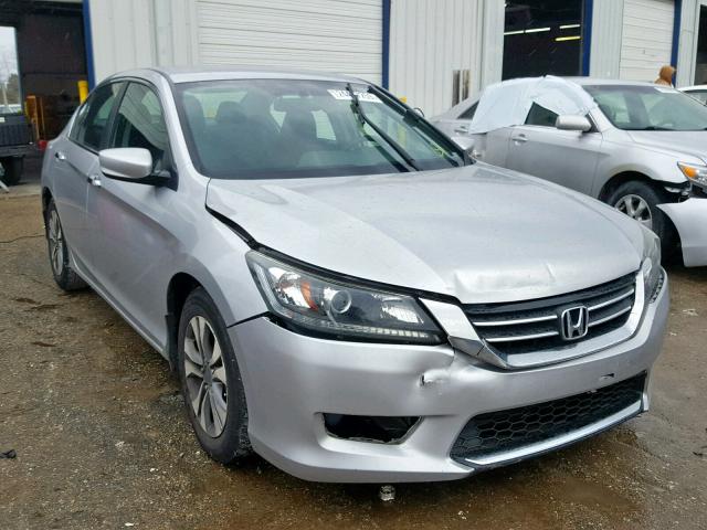 1HGCR2F36DA099702 - 2013 HONDA ACCORD LX SILVER photo 1