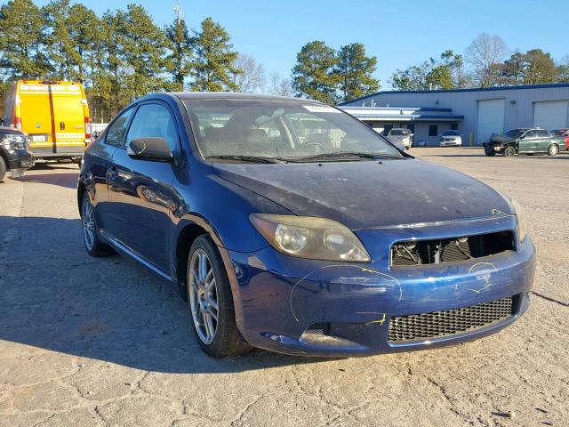 JTKDE177750032486 - 2005 TOYOTA SCION TC BLUE photo 1