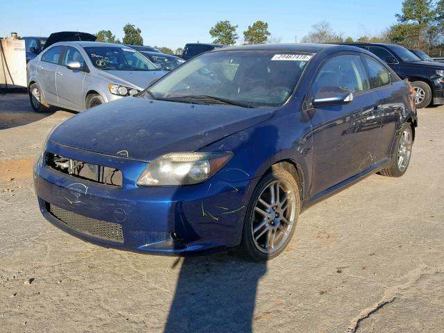 JTKDE177750032486 - 2005 TOYOTA SCION TC BLUE photo 2