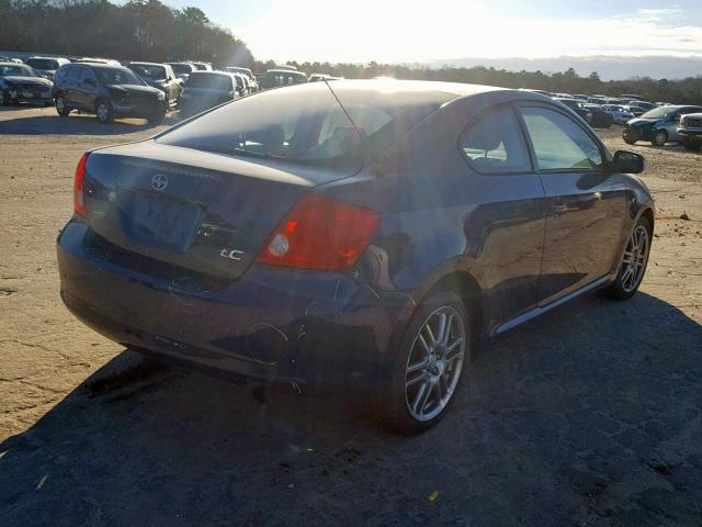 JTKDE177750032486 - 2005 TOYOTA SCION TC BLUE photo 4