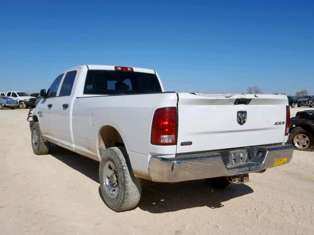 3C6TR5HT9DG546593 - 2013 RAM 2500 ST WHITE photo 3