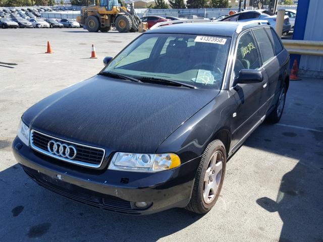 WAUKH68D0YA127412 - 2000 AUDI A4 2.8 AVA BLACK photo 2