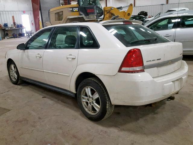 1G1ZT64855F173172 - 2005 CHEVROLET MALIBU MAX WHITE photo 3