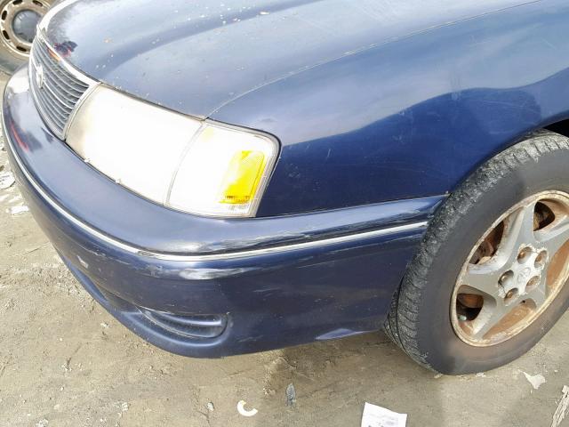 4T1BF18B5XU318276 - 1999 TOYOTA AVALON BLUE photo 9