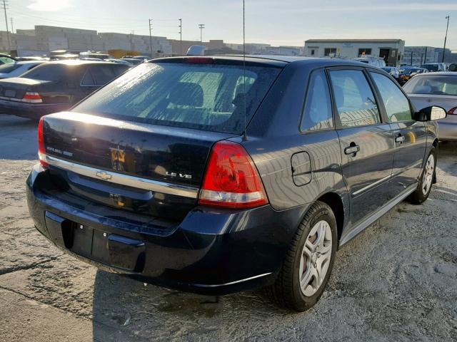 1G1ZS63826F206280 - 2006 CHEVROLET MALIBU MAX ლურჯი ფოტო 4