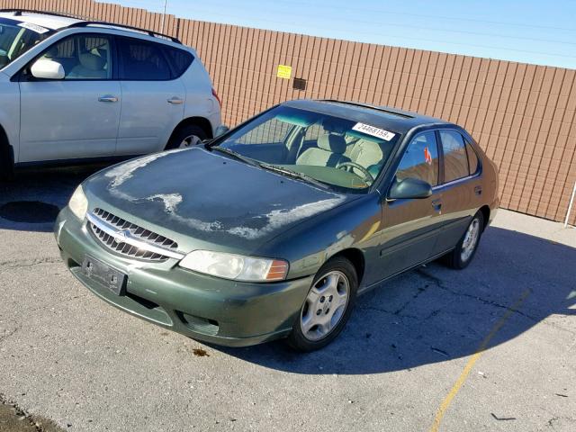 1N4DL01D7YC125846 - 2000 NISSAN ALTIMA XE GREEN photo 2