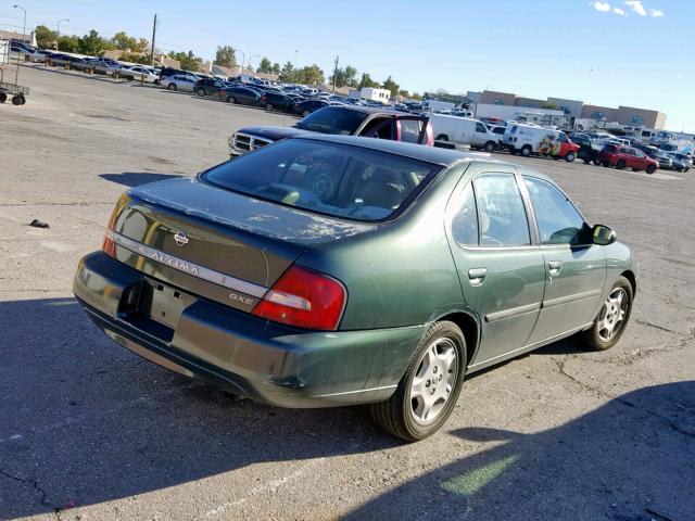 1N4DL01D7YC125846 - 2000 NISSAN ALTIMA XE GREEN photo 4