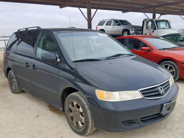 5FNRL18923B056728 - 2003 HONDA ODYSSEY EX BLACK photo 1