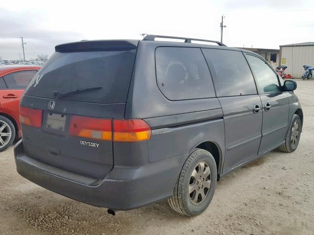 5FNRL18923B056728 - 2003 HONDA ODYSSEY EX BLACK photo 4