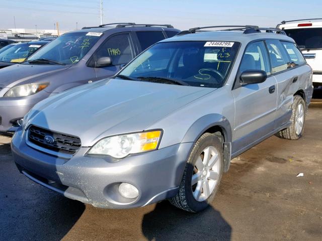 4S4BP61C277337055 - 2007 SUBARU LEGACY OUT SILVER photo 2