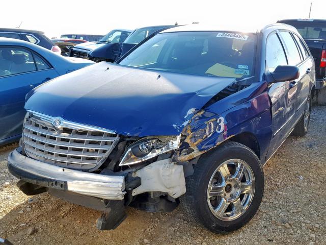 2C4GM68425R357903 - 2005 CHRYSLER PACIFICA T BLUE photo 2