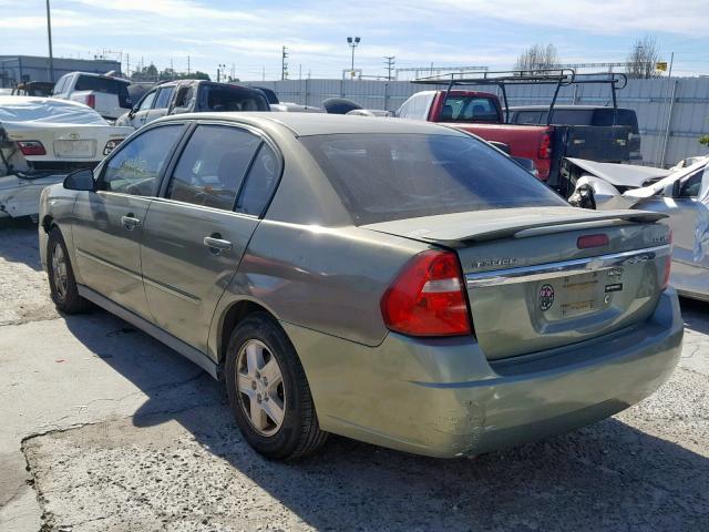 1G1ZT54864F130582 - 2004 CHEVROLET MALIBU LS GREEN photo 3