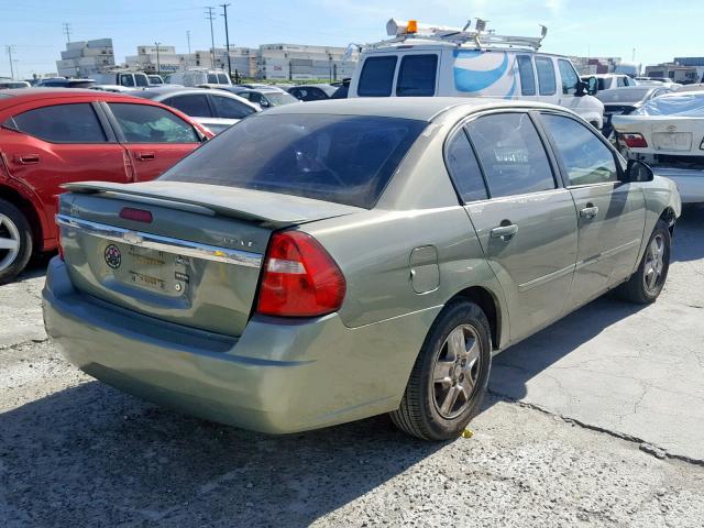 1G1ZT54864F130582 - 2004 CHEVROLET MALIBU LS GREEN photo 4