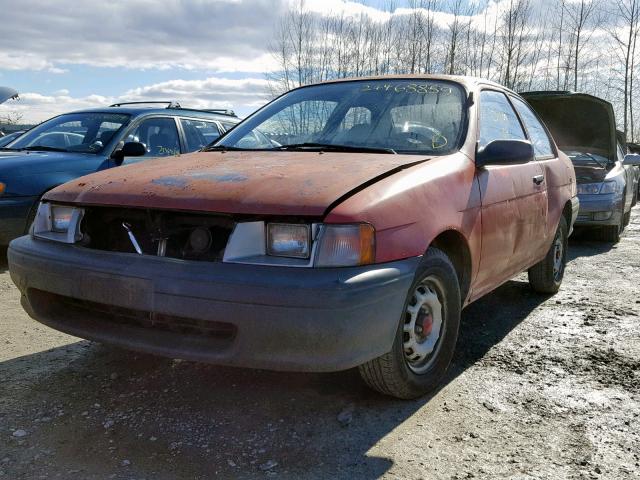 JT2EL46S7R0467516 - 1994 TOYOTA TERCEL STD RED photo 2