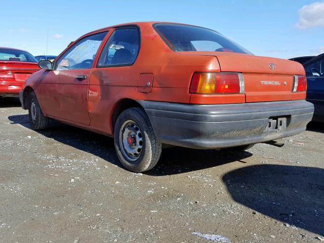 JT2EL46S7R0467516 - 1994 TOYOTA TERCEL STD RED photo 3