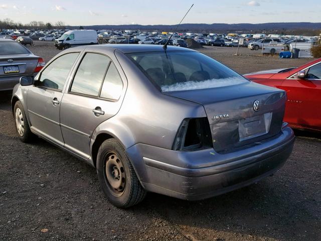 3VWRK69MX3M130733 - 2003 VOLKSWAGEN JETTA GL GRAY photo 3