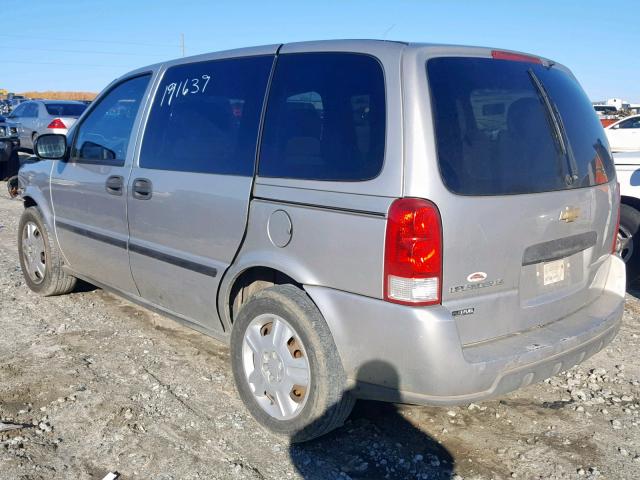 1GNDU23W98D178406 - 2008 CHEVROLET UPLANDER L 银色 照片 3