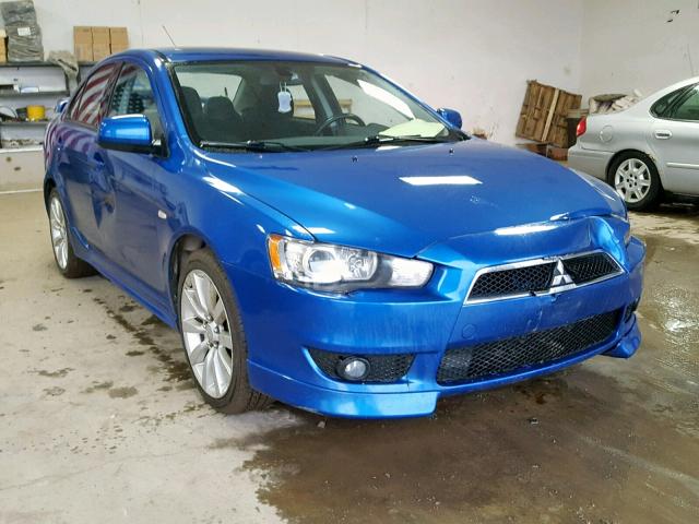 JA3AU86W79U034007 - 2009 MITSUBISHI LANCER GTS BLUE photo 1