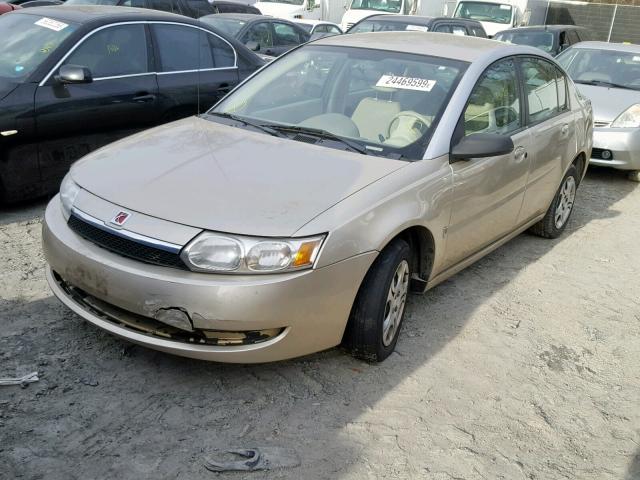 1G8AJ52F13Z152041 - 2003 SATURN ION LEVEL GOLD photo 2
