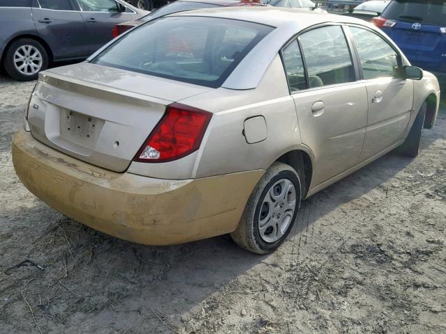 1G8AJ52F13Z152041 - 2003 SATURN ION LEVEL GOLD photo 4