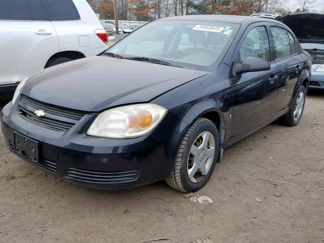 1G1AK55F967845513 - 2006 CHEVROLET COBALT LS BLUE photo 2