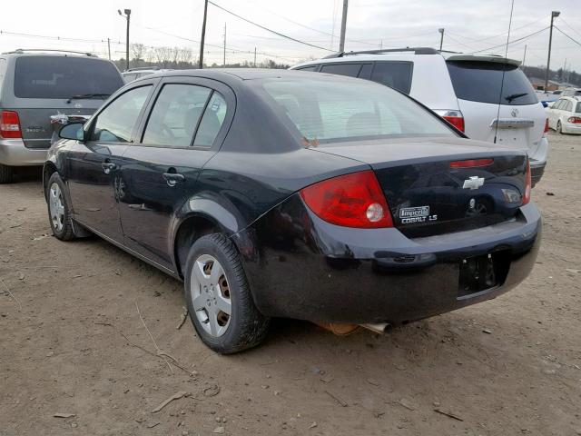 1G1AK55F967845513 - 2006 CHEVROLET COBALT LS BLUE photo 3