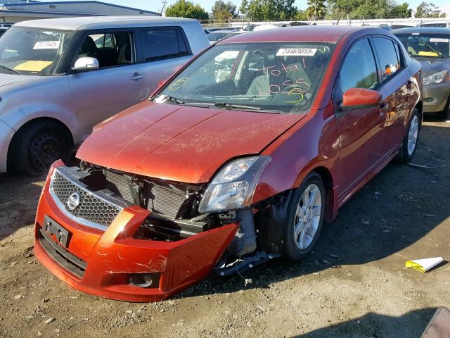 3N1AB6AP1AL653568 - 2010 NISSAN SENTRA 2.0 RED photo 2