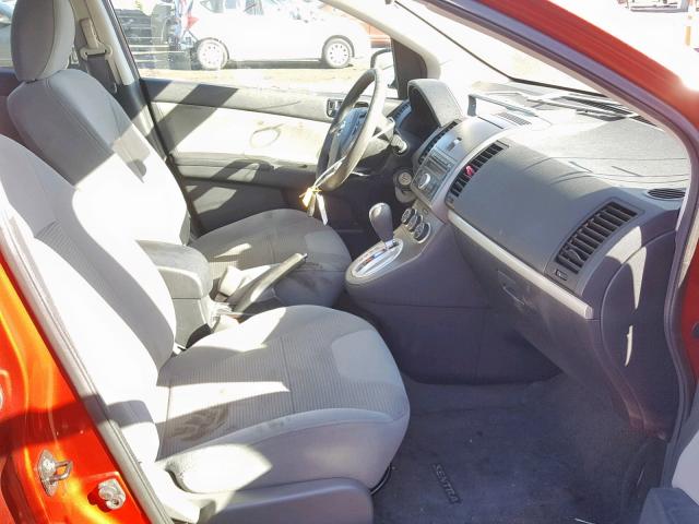 3N1AB6AP1AL653568 - 2010 NISSAN SENTRA 2.0 RED photo 5