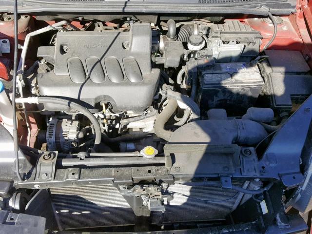 3N1AB6AP1AL653568 - 2010 NISSAN SENTRA 2.0 RED photo 7