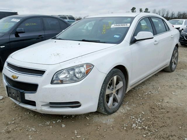1G1ZC5EU6BF381109 - 2011 CHEVROLET MALIBU 1LT თეთრი ფოტო 2