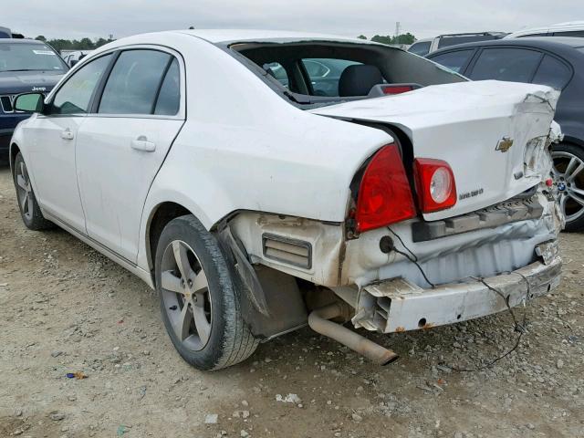 1G1ZC5EU6BF381109 - 2011 CHEVROLET MALIBU 1LT თეთრი ფოტო 3