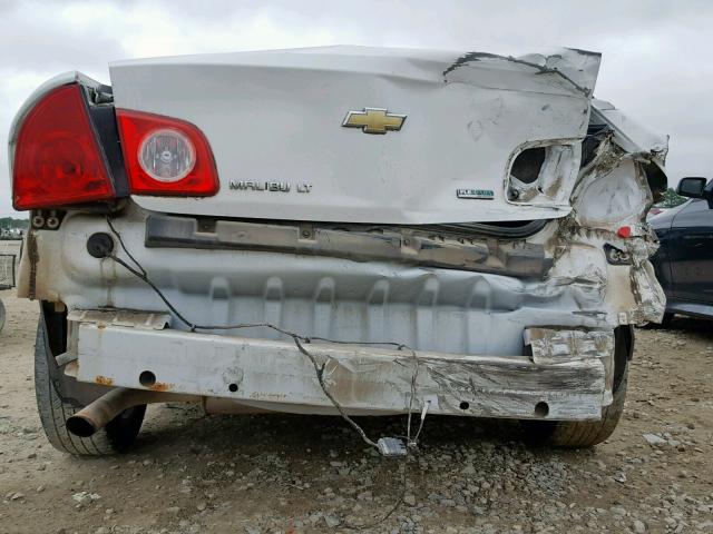 1G1ZC5EU6BF381109 - 2011 CHEVROLET MALIBU 1LT თეთრი ფოტო 9