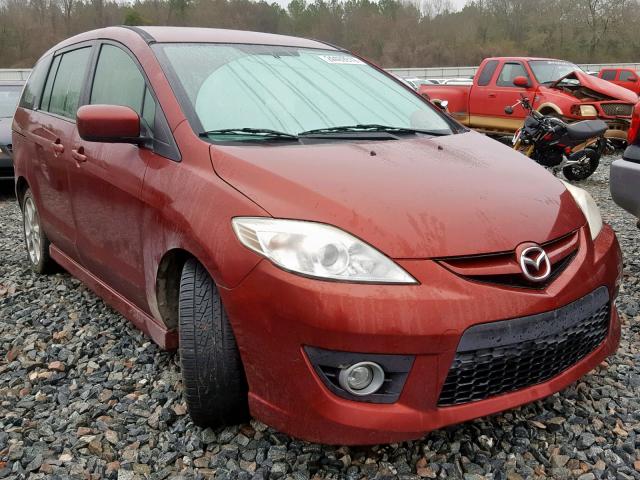 JM1CR2W3XA0372043 - 2010 MAZDA 5 ORANGE photo 1