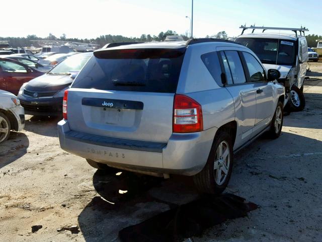1J8FT47038D734966 - 2008 JEEP COMPASS SP ვერცხლისფერი ფოტო 4