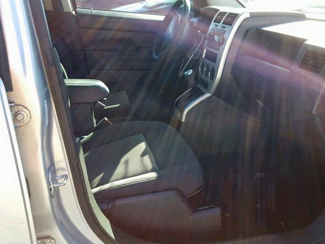 1J8FT47038D734966 - 2008 JEEP COMPASS SP ვერცხლისფერი ფოტო 5