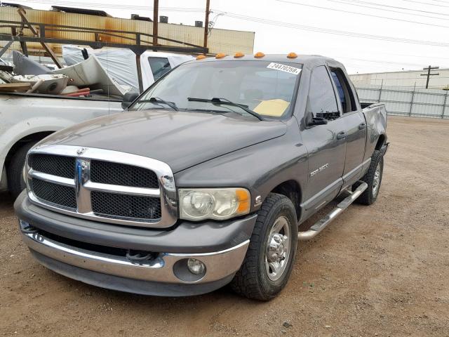 3D7LA38C74G263085 - 2004 DODGE RAM 3500 S GRAY photo 2