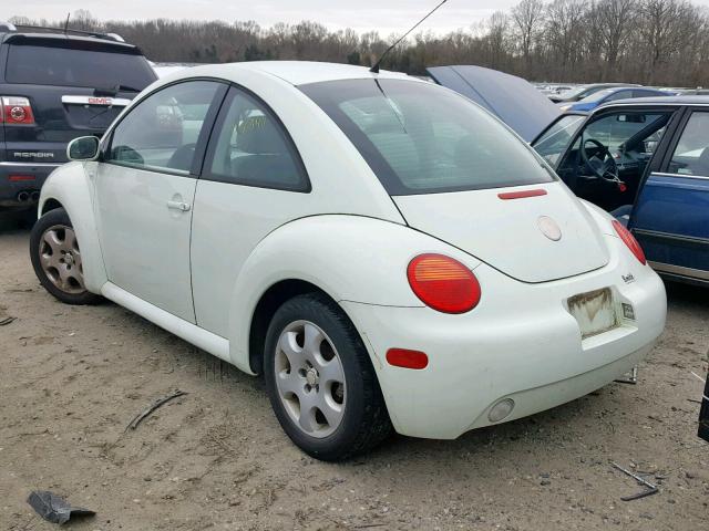 3VWCK21C72M459065 - 2002 VOLKSWAGEN NEW BEETLE WHITE photo 3