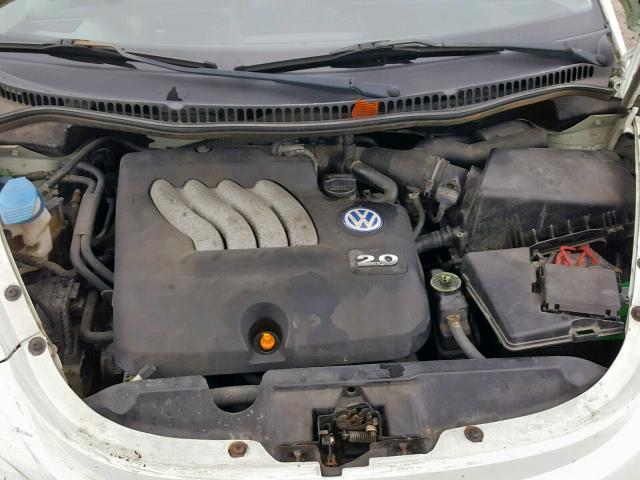 3VWCK21C72M459065 - 2002 VOLKSWAGEN NEW BEETLE WHITE photo 7
