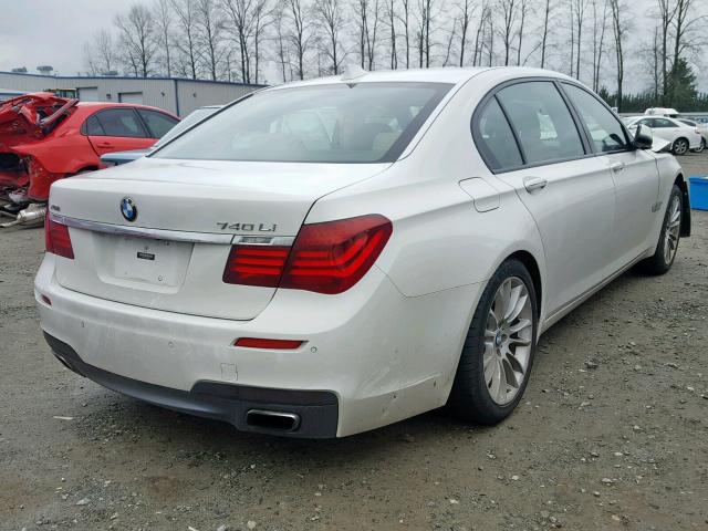 WBAYF4C51FD873951 - 2015 BMW 740 LXI WHITE photo 4