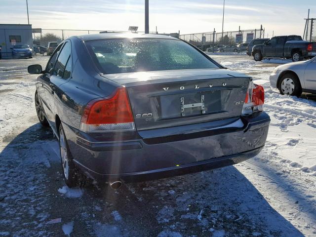 YV1RS592392734436 - 2009 VOLVO S60 2.5T BLUE photo 3