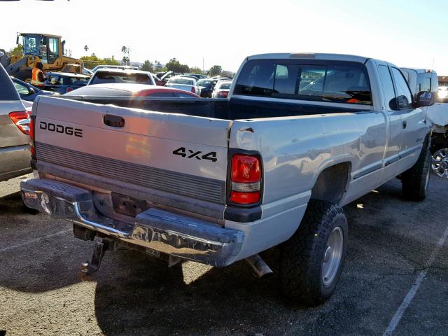 3B7KF23W7XG188105 - 1999 DODGE RAM 2500 SILVER photo 4