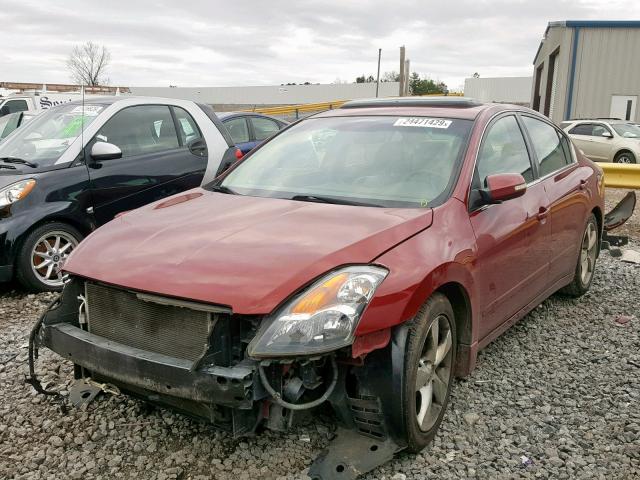 1N4BL21E48N480196 - 2008 NISSAN ALTIMA 3.5 RED photo 2