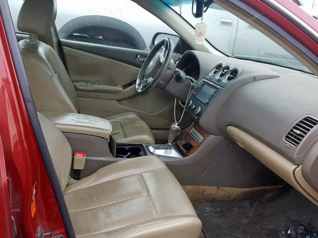 1N4BL21E48N480196 - 2008 NISSAN ALTIMA 3.5 RED photo 5