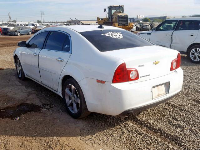 1G1ZC5E00CF251860 - 2012 CHEVROLET MALIBU 1LT WHITE photo 3