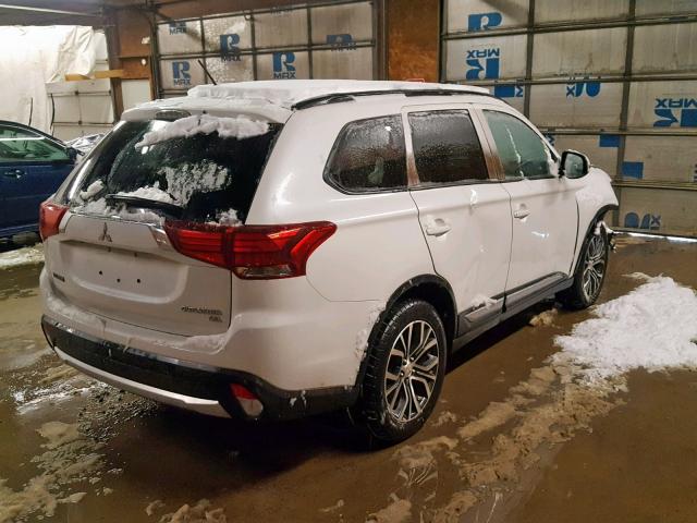 JA4AZ3A31GZ002361 - 2016 MITSUBISHI OUTLANDER WHITE photo 4