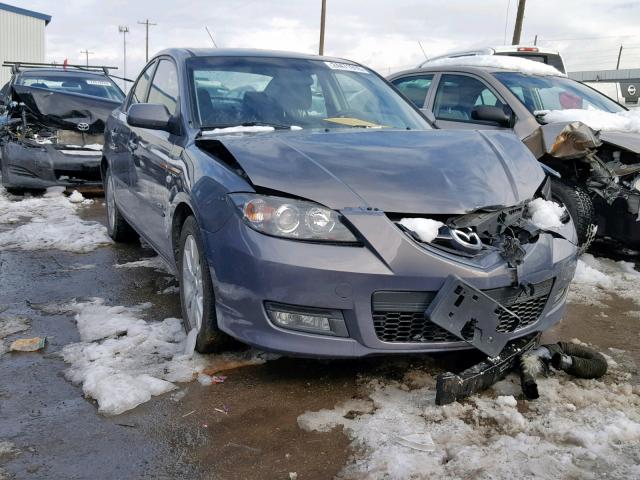 JM1BK123171660343 - 2007 MAZDA 3 S BLACK photo 1