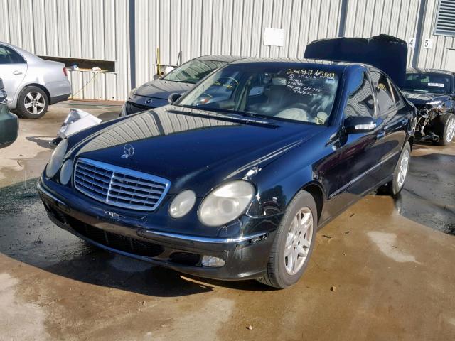 WDBUF65J43A327437 - 2003 MERCEDES-BENZ E 320 BLACK photo 2